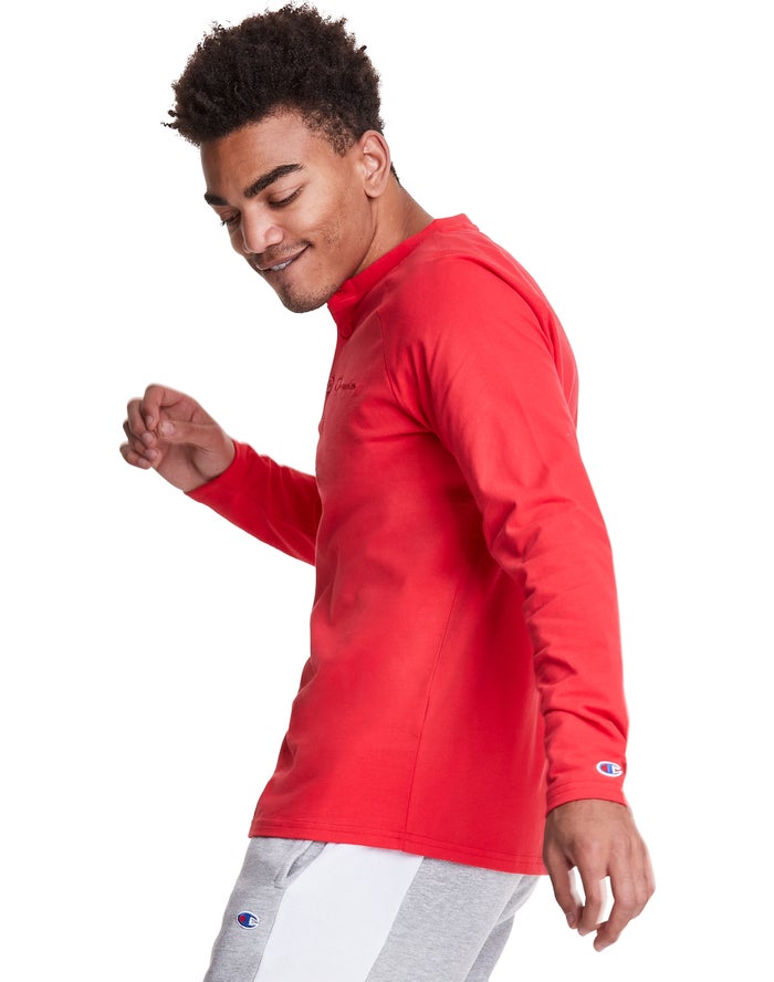 champion long sleeve running shirt